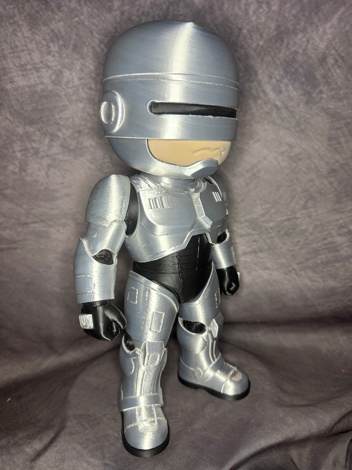 RoboCop Inspired 3D Printed Figure – 32cm Silk PLA Collectible
