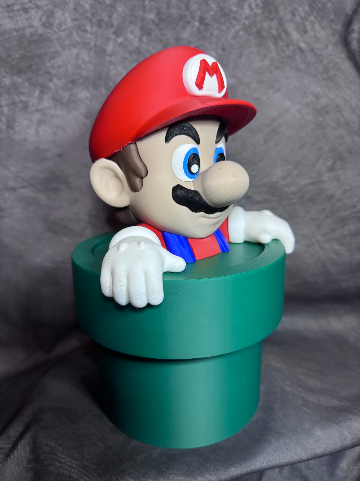 Mario Inspired Pipe Figure – 25cm 3D Printed Collectible