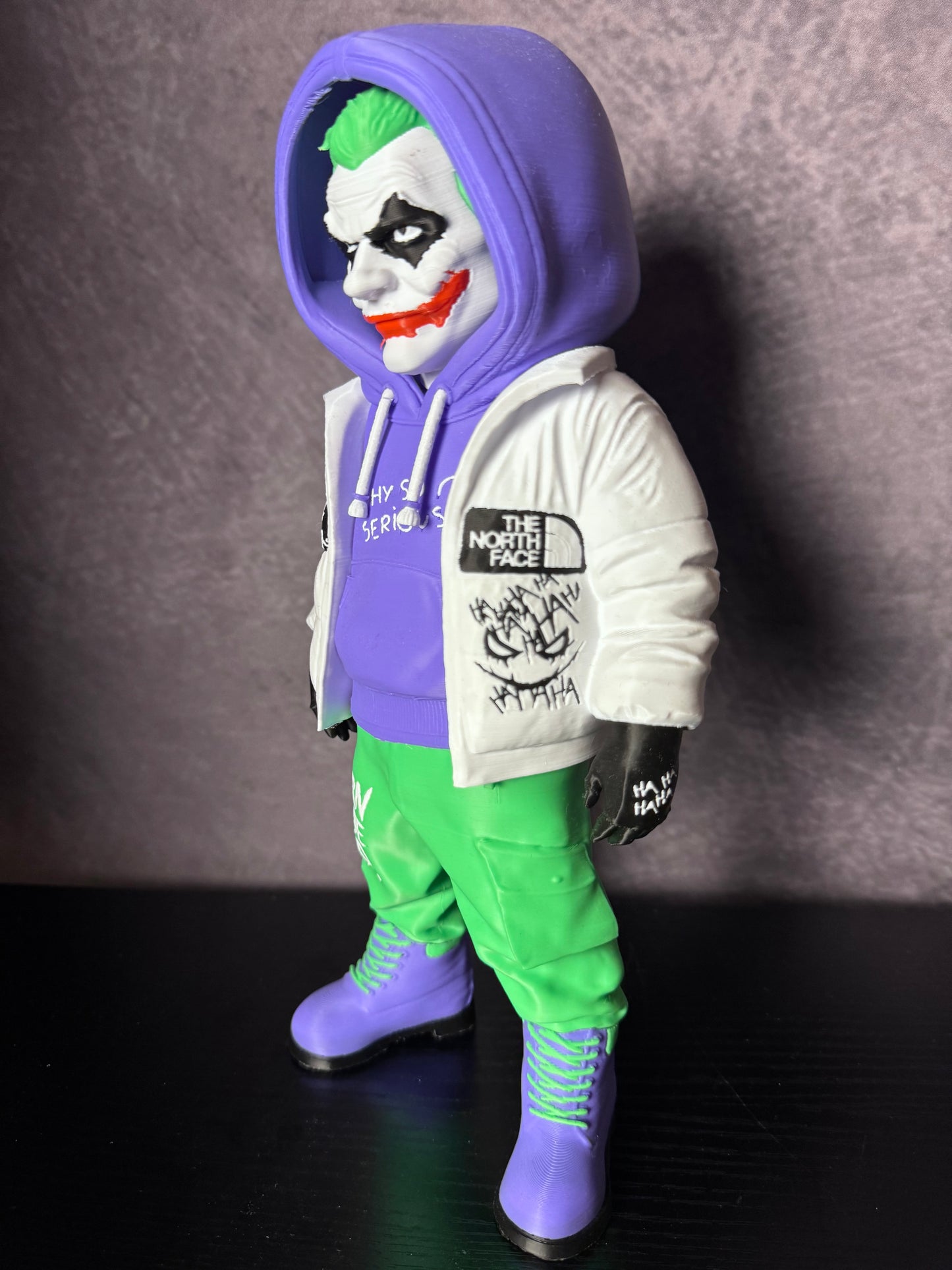 Urban Joker Collectible Figure – Large 28cm 3D Printed Display Model