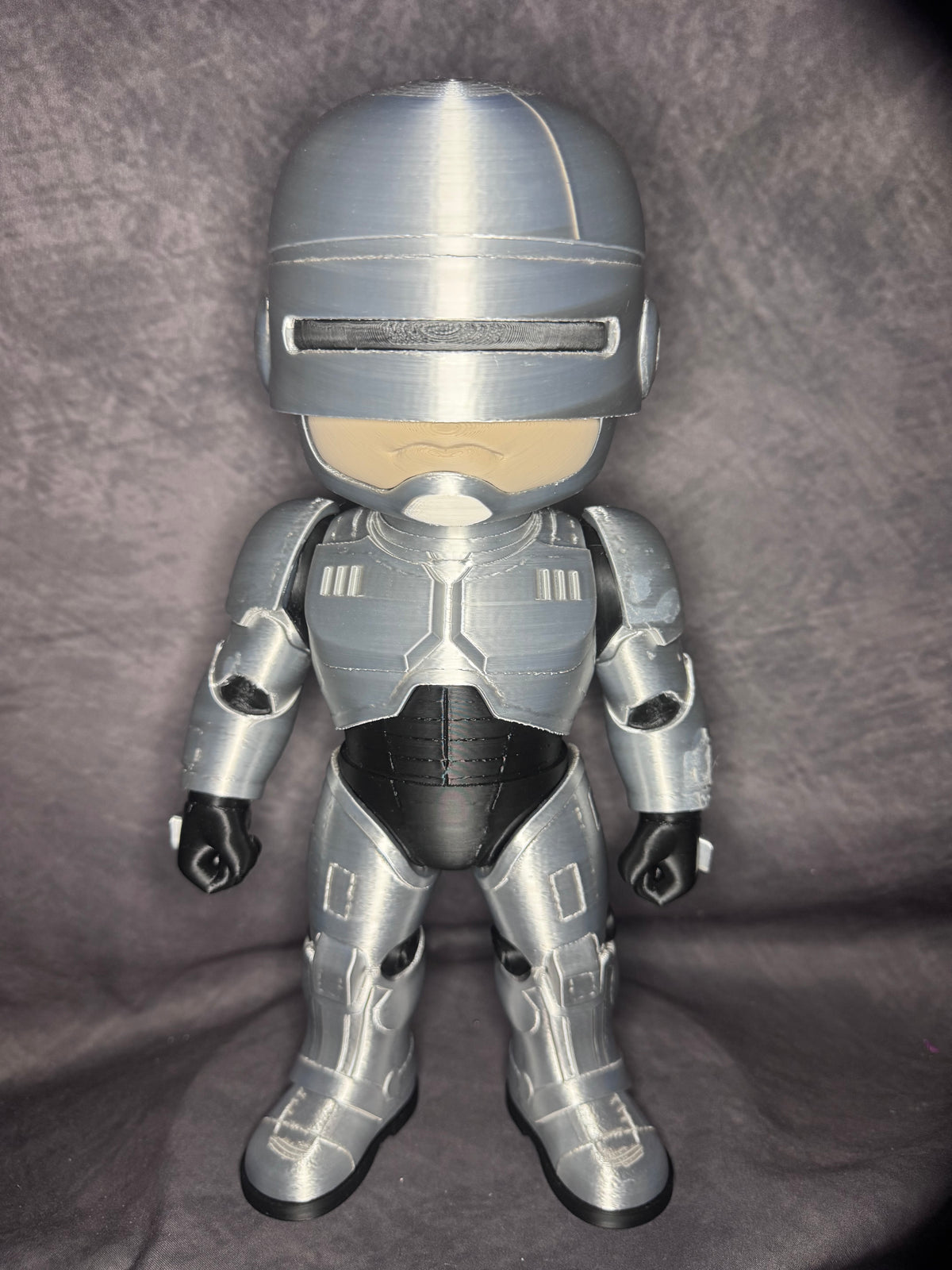 RoboCop Inspired 3D Printed Figure – 32cm Silk PLA Collectible