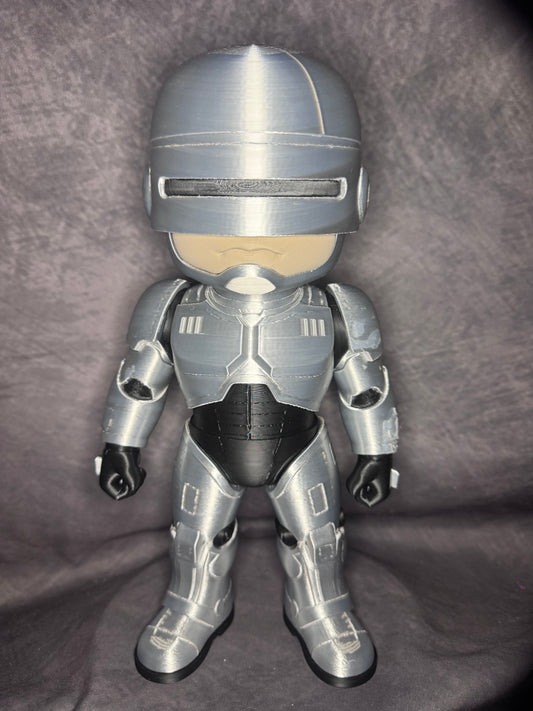 RoboCop Inspired 3D Printed Figure – 32cm Silk PLA Collectible