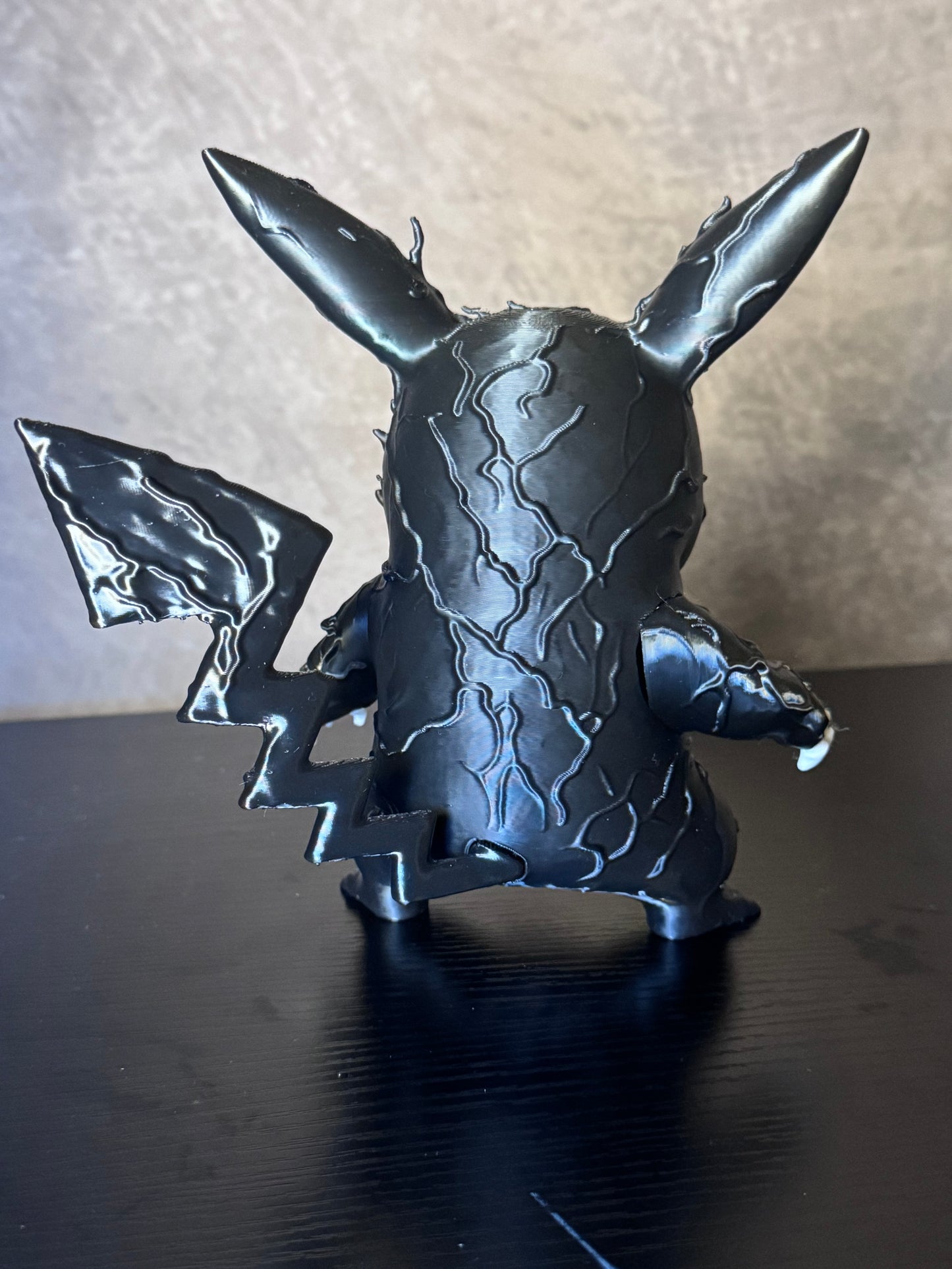 Venom pikachu model 17cm tall